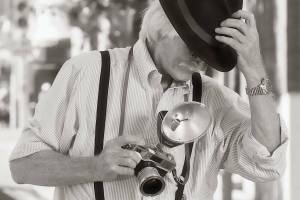 Flash with a digital camera. (John Enman)